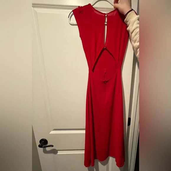 Rare Reformation dress in a vibrant red - Picture 3 of 5